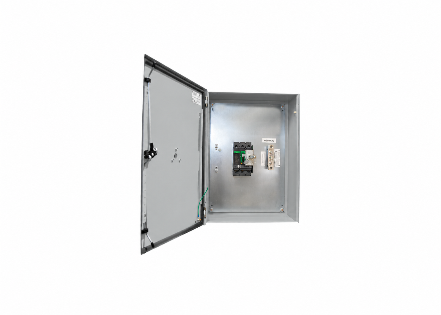 Breaker Disconnect Typical inside